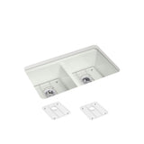 Riverby 33'' undermount double-bowl kitchen sink