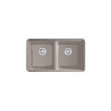Riverby 33'' undermount double-bowl kitchen sink