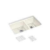 Riverby 33'' undermount double-bowl kitchen sink