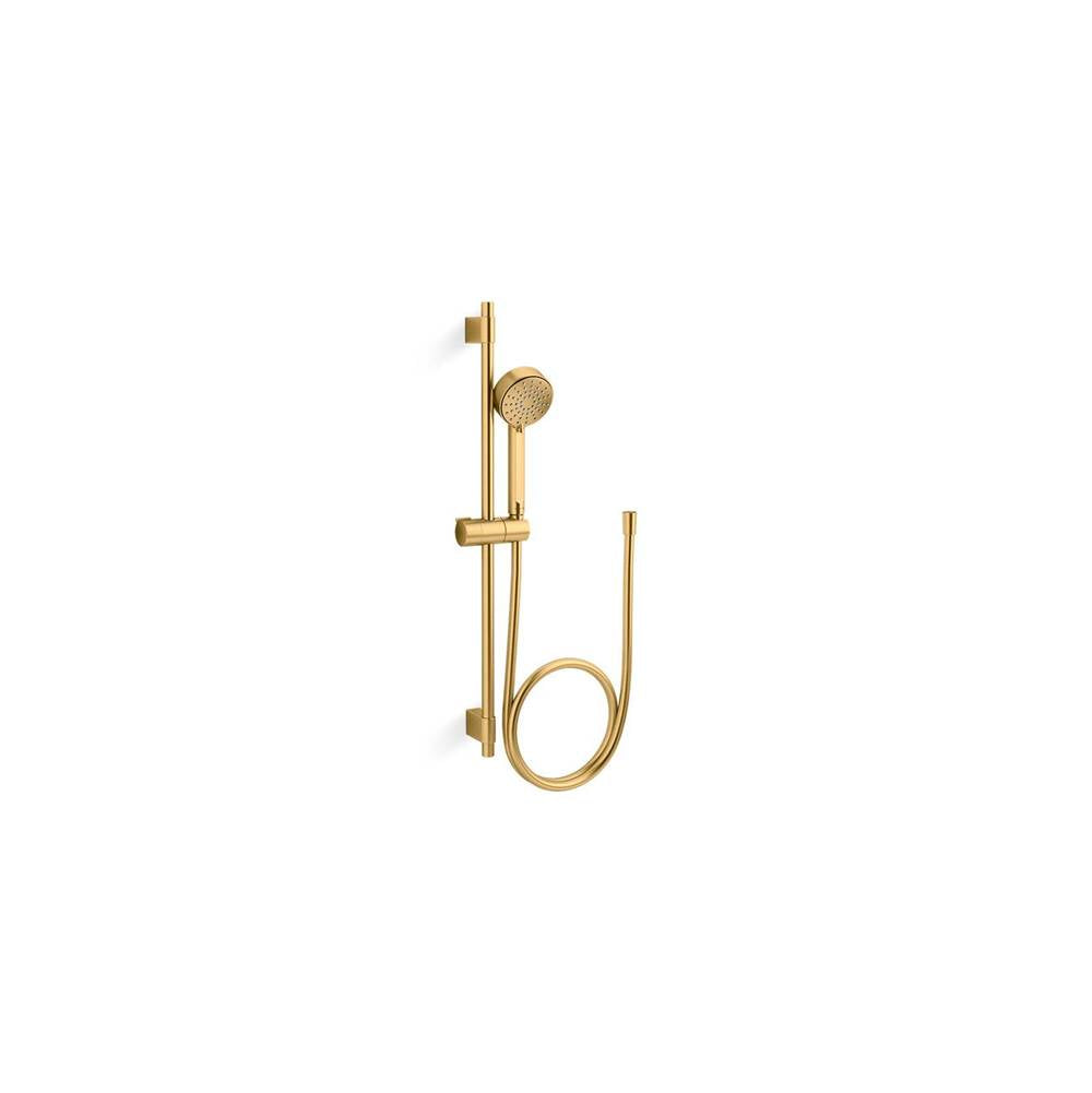 Kohler - Elate 28'' Three-Function Handshower Kit 2.5 GPM - Vibrant Brushed Moderne Brass