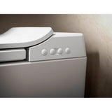 LeapE One-piece elongated smart toilet, dual-flush