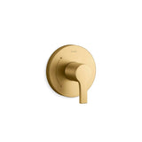 Kohler - Elate Rite-Temp Valve Trim - Vibrant Brushed Moderne Brass
