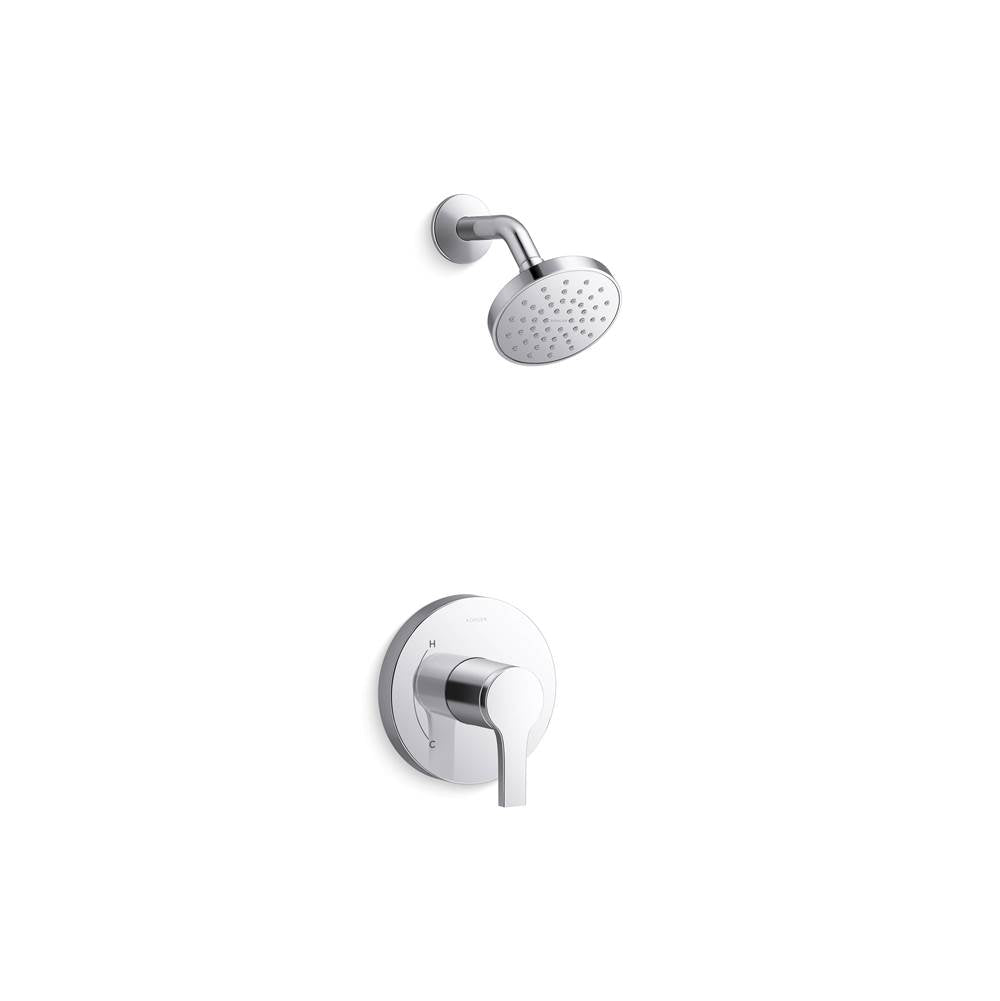 Kohler - Elate Rite-Temp Shower Trim Kit 2.5 GPM - Polished Chrome
