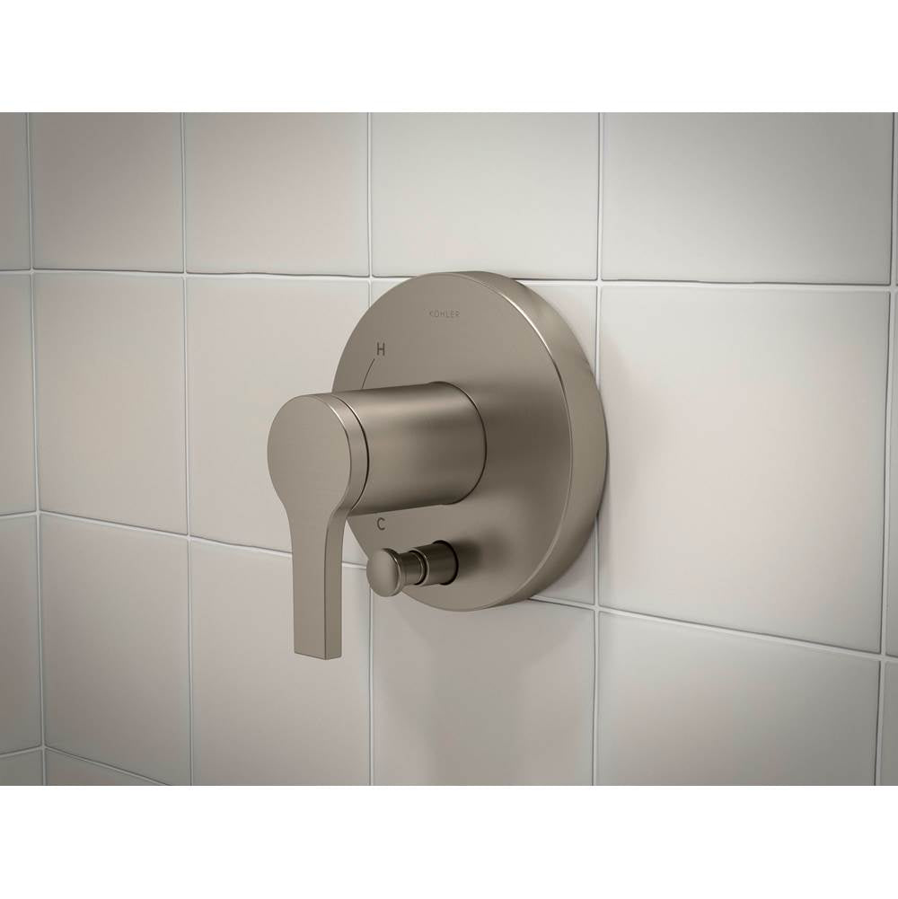 Elate Rite-Temp Bath And Shower Trim Kit With Push-Button Diverter 1.75 GPM