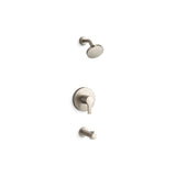 Kohler - Elate Rite-Temp Bath And Shower Trim Kit 1.5 GPM - Vibrant Brushed Nickel