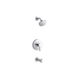 Kohler - Elate Rite-Temp Bath And Shower Trim Kit 2.5 GPM - Polished Chrome