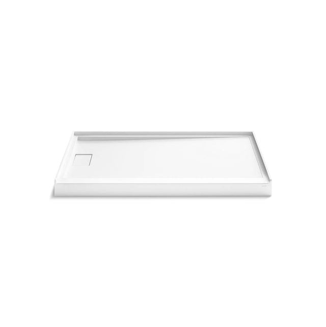 Kohler - Stoneridge 60'' X 36'' Alcove Shower Base Left Drain - Honed White