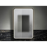 Essential Ultrabright 22 in. X 34 in. Rectangular Lighted Framed Mirror