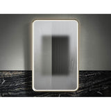 Essential Ultrabright 22 in. X 34 in. Rectangular Lighted Framed Mirror