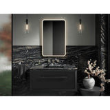 Essential Ultrabright 22 in. X 34 in. Rectangular Lighted Mirror