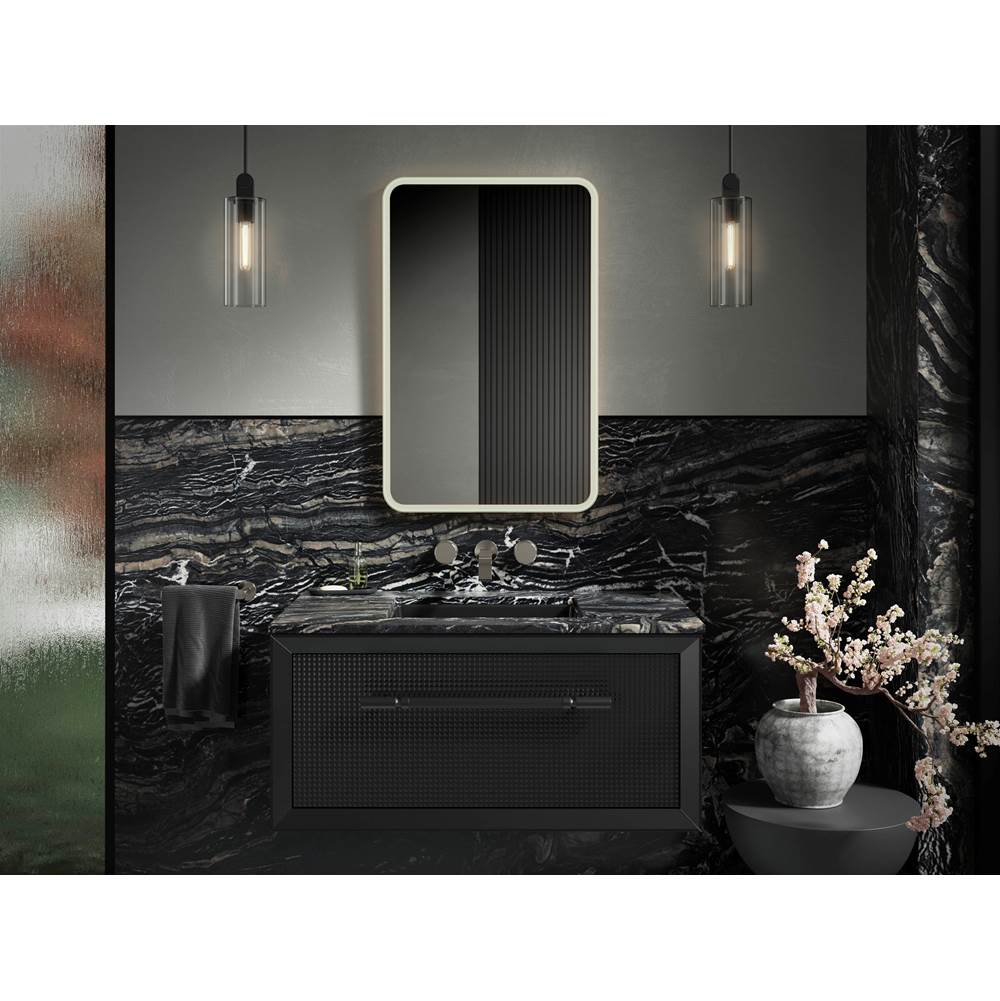 Essential Ultrabright 22 in. X 34 in. Rectangular Lighted Mirror