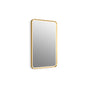 Kohler - Essential Ultrabright 22 in. X 34 in. Rectangular Lighted Framed Mirror - Moderne Brushed Gold