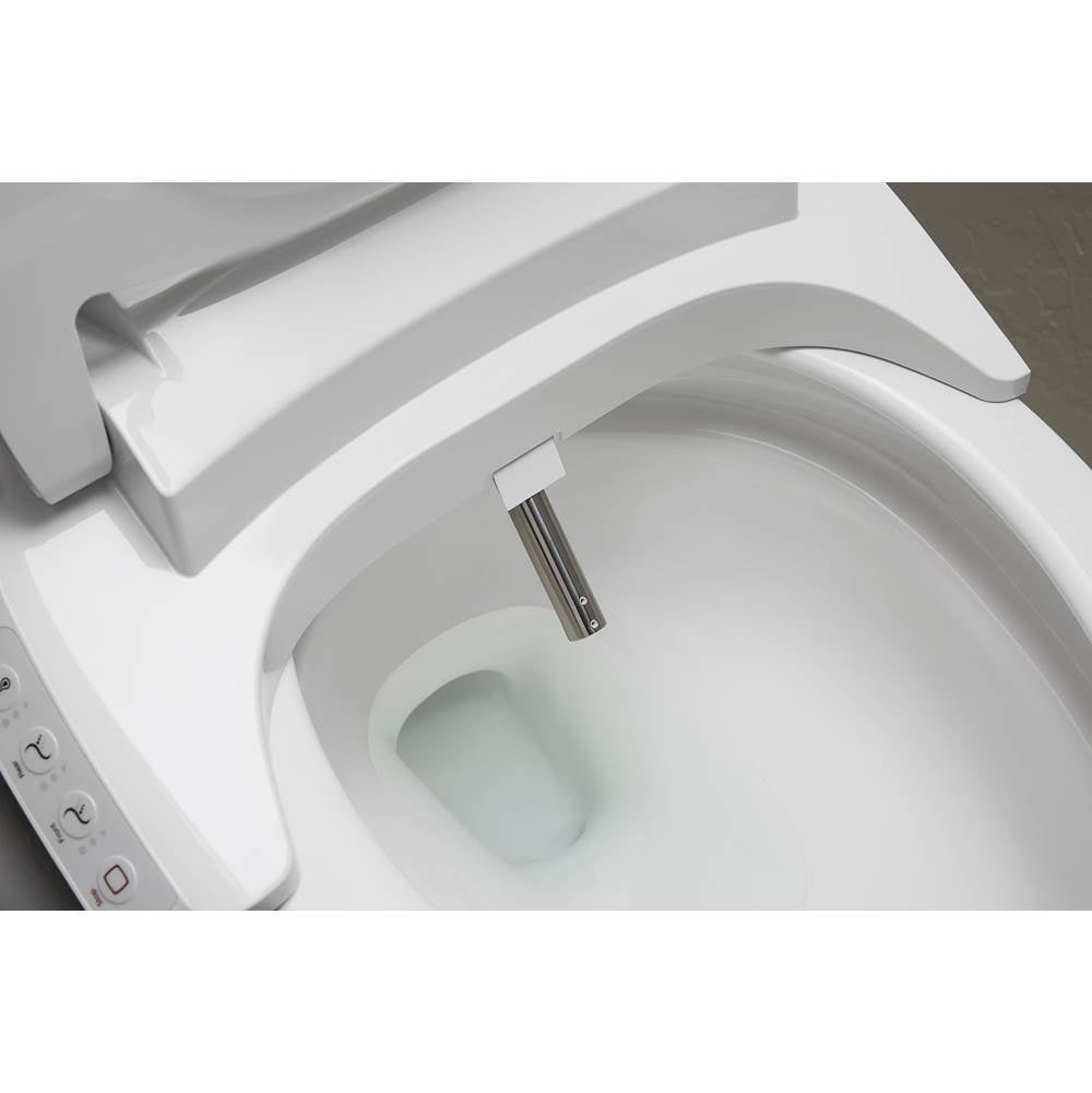 PureWash E700 Elongated bidet toilet seat with remote control