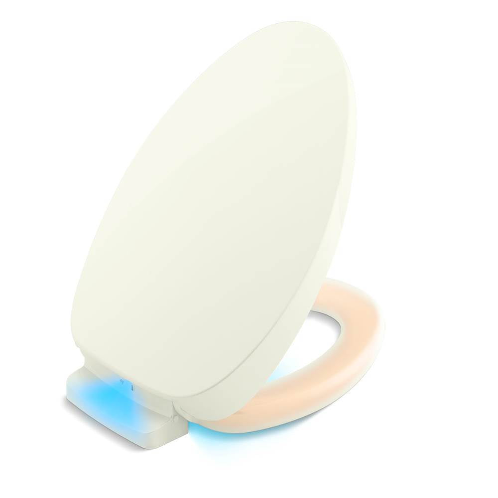 Kohler - PureWarmth Heated Quiet-CloseE elongated toilet seat - Biscuit