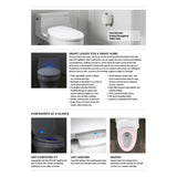 PureWarmth Heated Quiet-CloseE elongated toilet seat