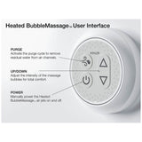 Mariposa 72'' x 36'' alcove Heated BubbleMassageE air bath with Bask heated surface, right drain