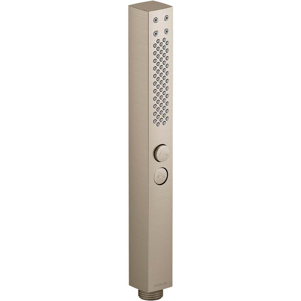 Kohler - Shift+ Square two-function handshower, 2.5 gpm - Vibrant Brushed Bronze