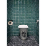 LandshapesE by Daniel Arsham One-piece elongated smart toilet, dual-flush