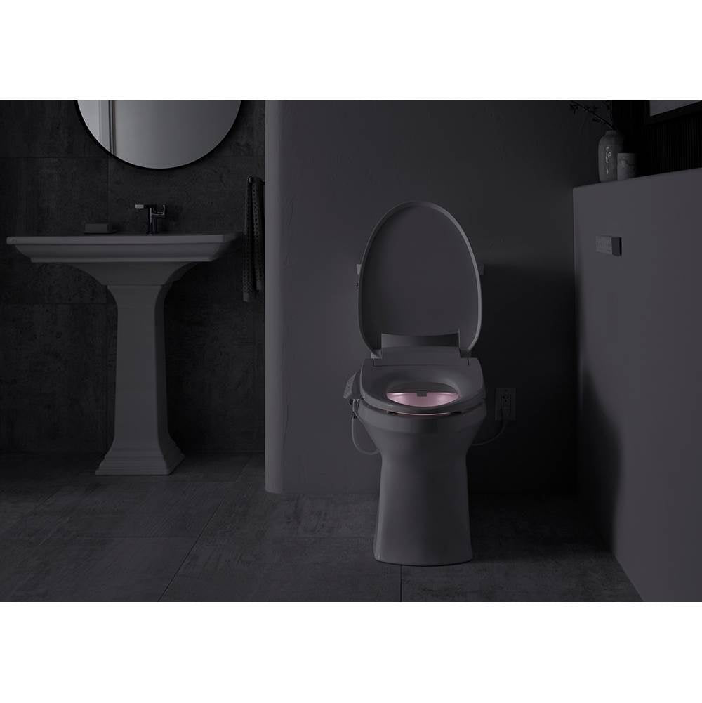PureWash E700 Elongated bidet toilet seat with remote control