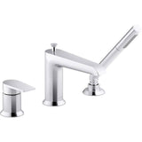 Kohler - Hint Deck-mount bath faucet with handshower - Polished Chrome