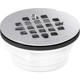 Kohler - Round PVC shower receptor drain - Polished Stainless