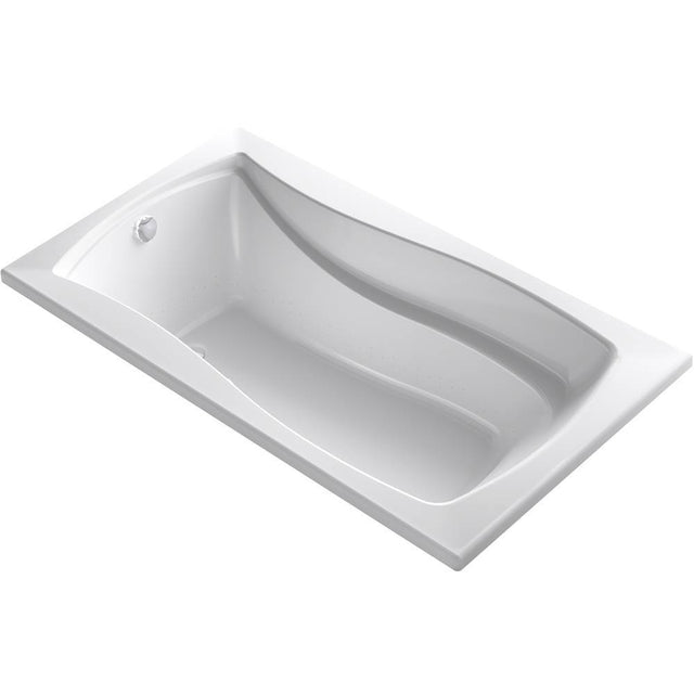 Kohler - Mariposa 66'' x 36'' drop-in Heated BubbleMassageE air bath - White