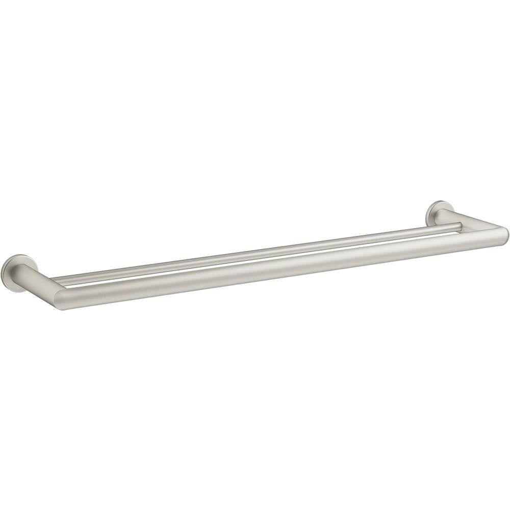 Kohler - KuminE 24'' double towel bar - Vibrant Brushed Nickel
