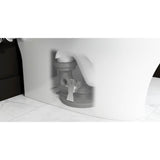 Betello Two-piece elongated toilet with skirted trapway, 1.28 gpf