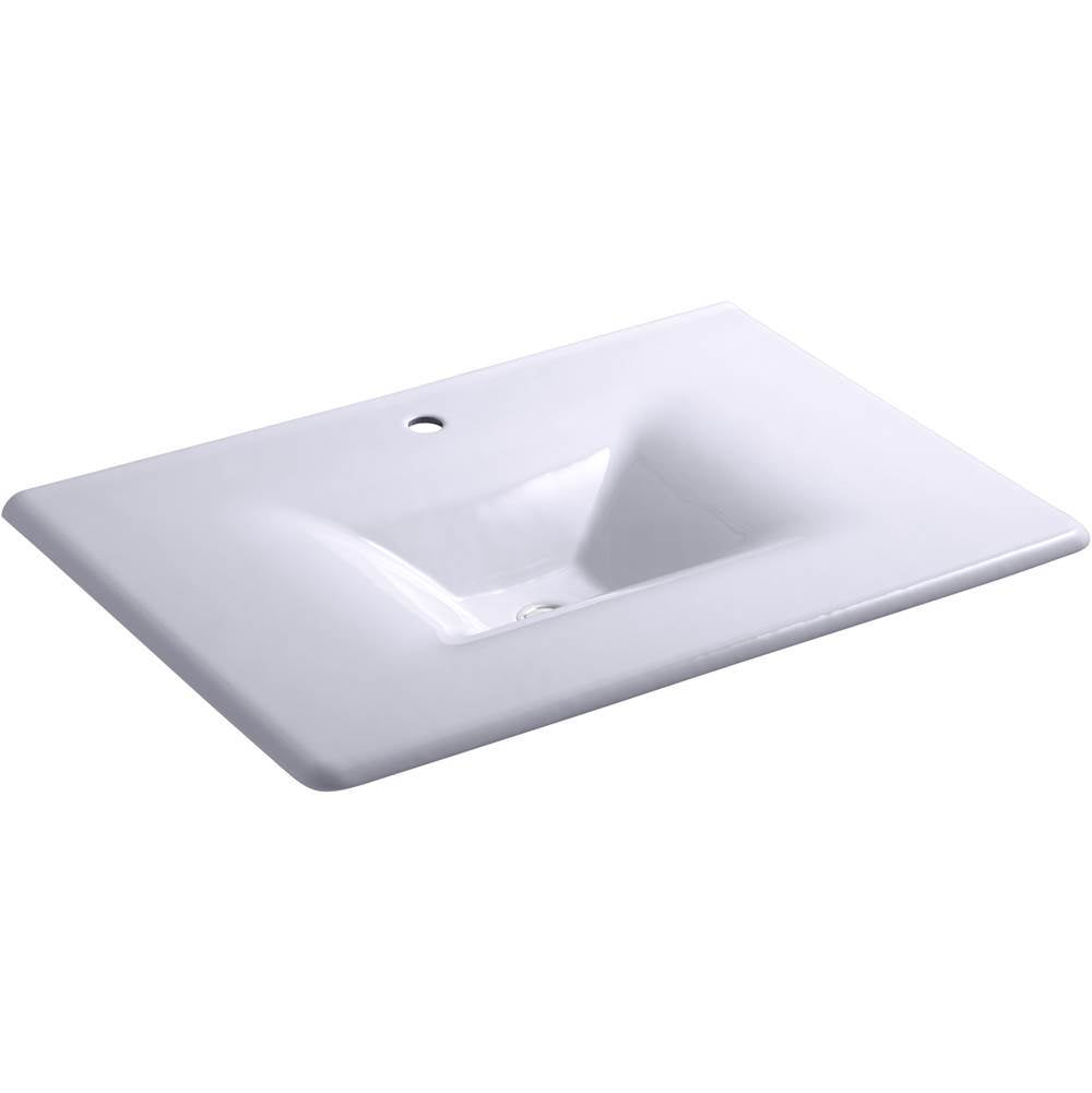 Kohler - Iron/Impressions 31'' Enameled cast iron vanity top with integrated rectangular sink - Lavender Grey