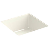 Kohler - Verticyl 13'' square undermount bathroom sink - Biscuit