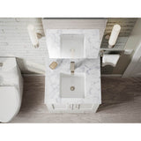 Verticyl 13'' square undermount bathroom sink