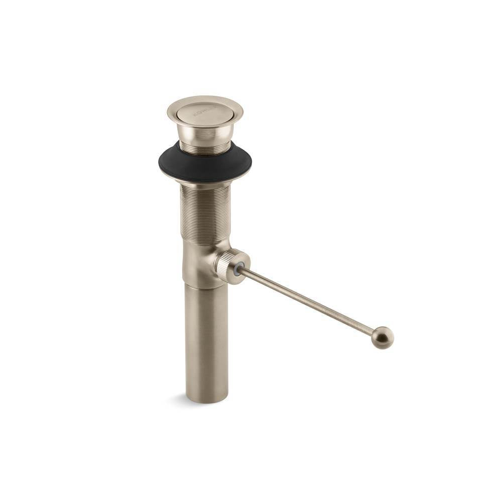 Kohler - Premier Pop-Up Drain Exposed Without Overflow - Vibrant Brushed Bronze