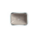 Inia 20-3/4'' rectangular drop-in bathroom sink, no overflow