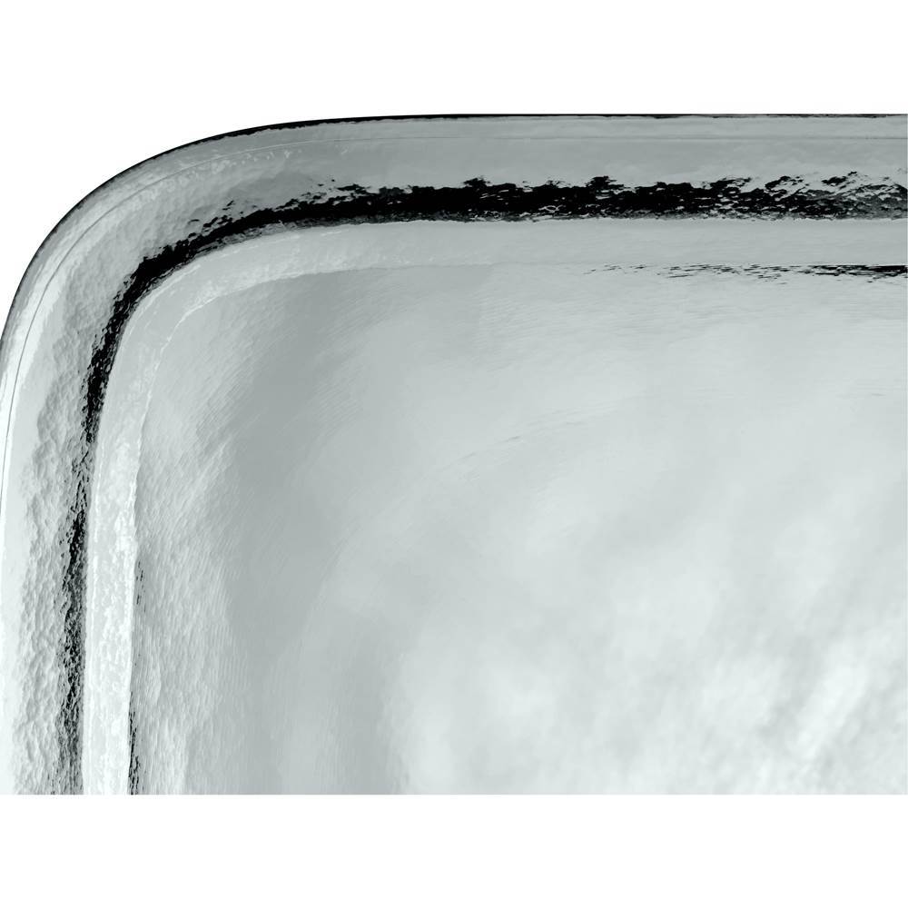 Inia 20-3/4'' rectangular drop-in bathroom sink, no overflow