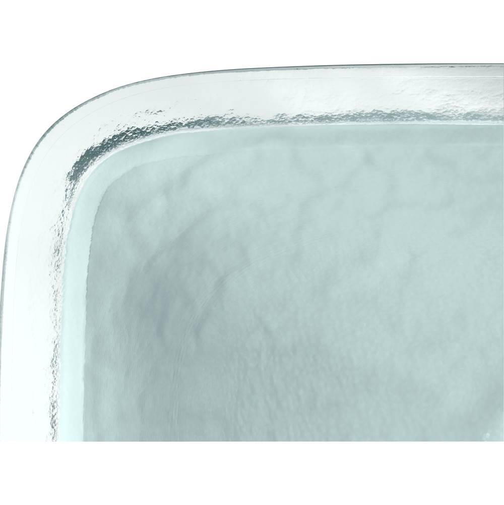 Inia 20-3/4'' rectangular drop-in bathroom sink, no overflow