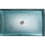 Antilia 28-3/4'' rectangular vessel bathroom sink, no overflow