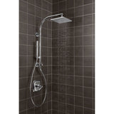 Contemporary Square 8'' single-function rainhead, 1.75 gpm