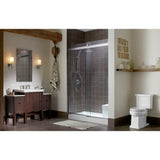 Contemporary Square 8'' single-function rainhead, 1.75 gpm