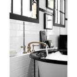Artifacts Deck-mount bath faucet handle trim with Lever design