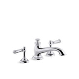 Artifacts Deck-mount bath spout with flare design