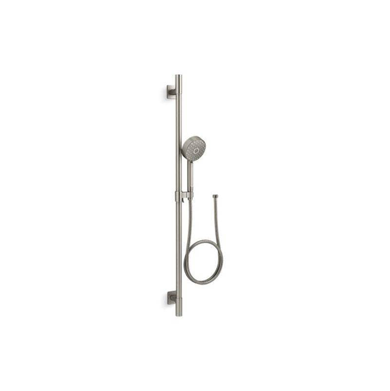 Kohler - Awaken G110 42'' deluxe four-function handshower kit, 2.5 gpm - Vibrant Brushed Nickel