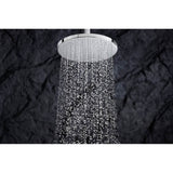 Contemporary Round 12'' single-function rainhead, 2.5 gpm