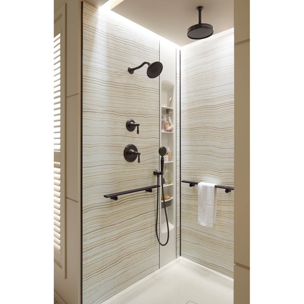 Artifacts MasterShower transfer valve trim with lever handle