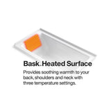 Underscore 72'' x 42'' drop-in Heated BubbleMassageE air bath with Bask heated surface