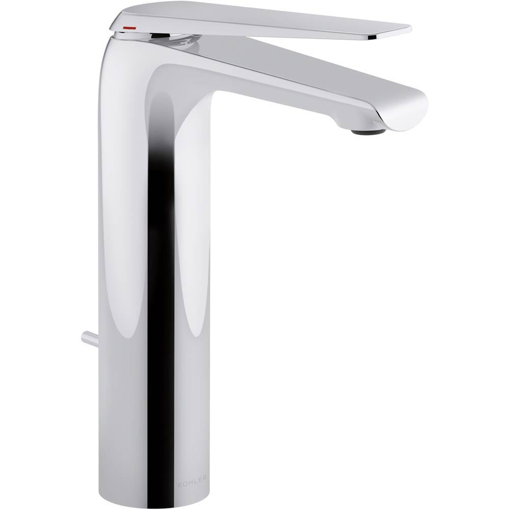 Kohler - Avid Tall single-handle bathroom sink faucet, 1.2 gpm - Polished Chrome
