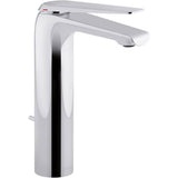 Kohler - Avid Tall single-handle bathroom sink faucet, 1.2 gpm - Polished Chrome