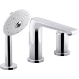 Kohler - Avid Deck-mount bath faucet with handshower - Polished Chrome