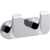 Kohler - Avid Double robe hook - Polished Chrome