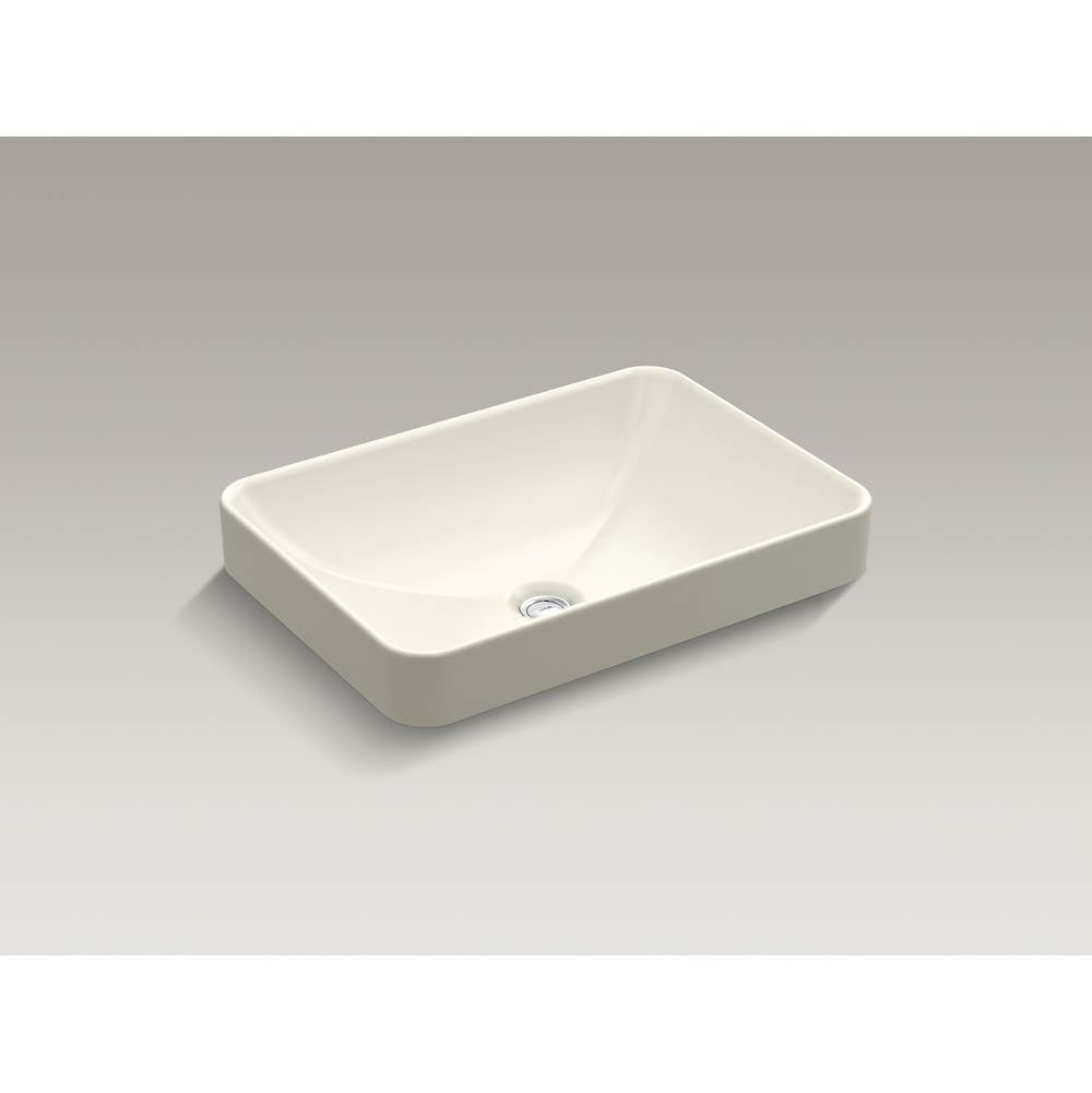 Kohler - Vox Rectangle Vessel Bathroom Sink - Biscuit