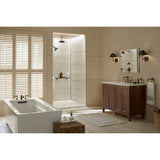 Artifacts MasterShower transfer valve trim with lever handle
